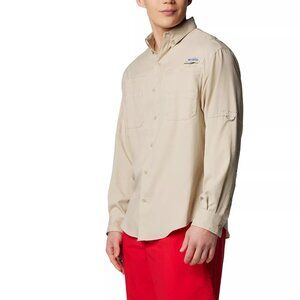 Columbia PFG Tamiami UPF 40 Long Sleeve Button Down Fishing Shirt, Men’s 2XL